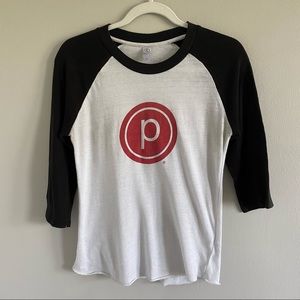 Pure Barre 3/4 Length Sleeve Shirt Size Small